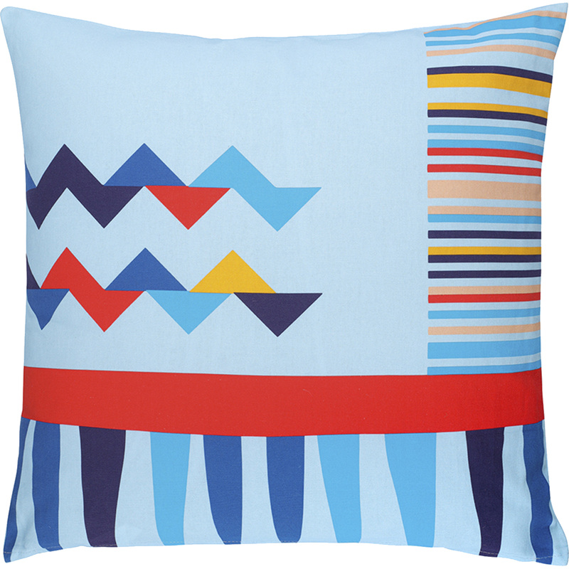 Изображение товара Декоративная подушка Tkano 45x45 см хлопок разноцветная элегантный дизайн