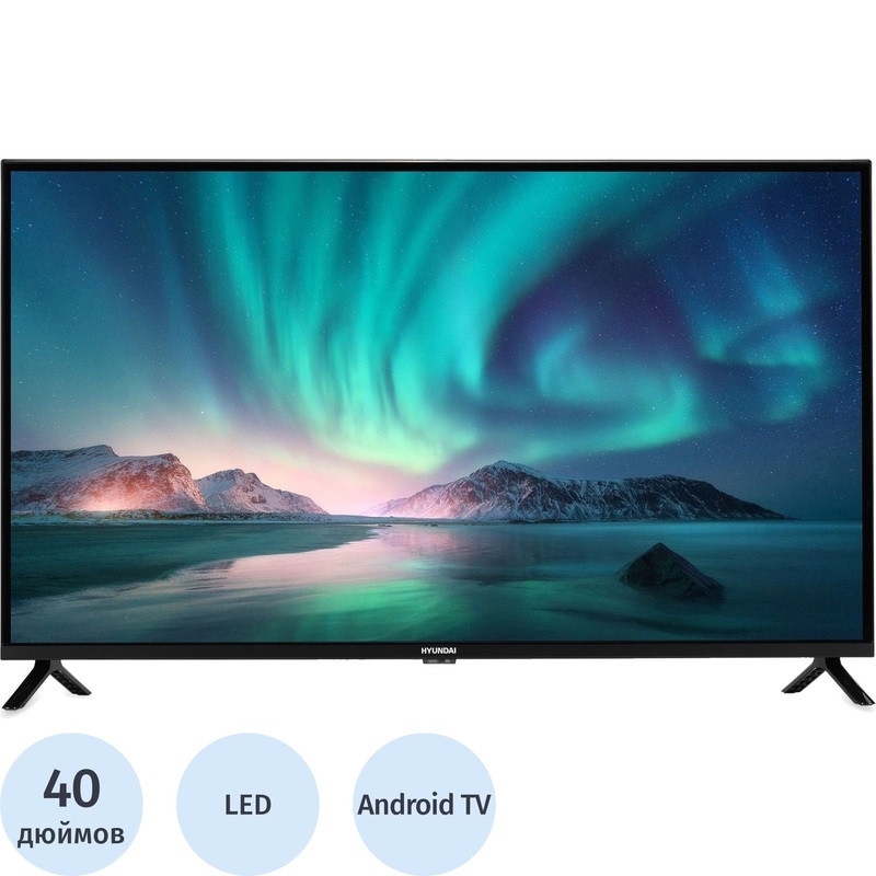 Изображение товара Телевизор Hyundai 40 Full HD LED Smart TV HDR HDMI USB