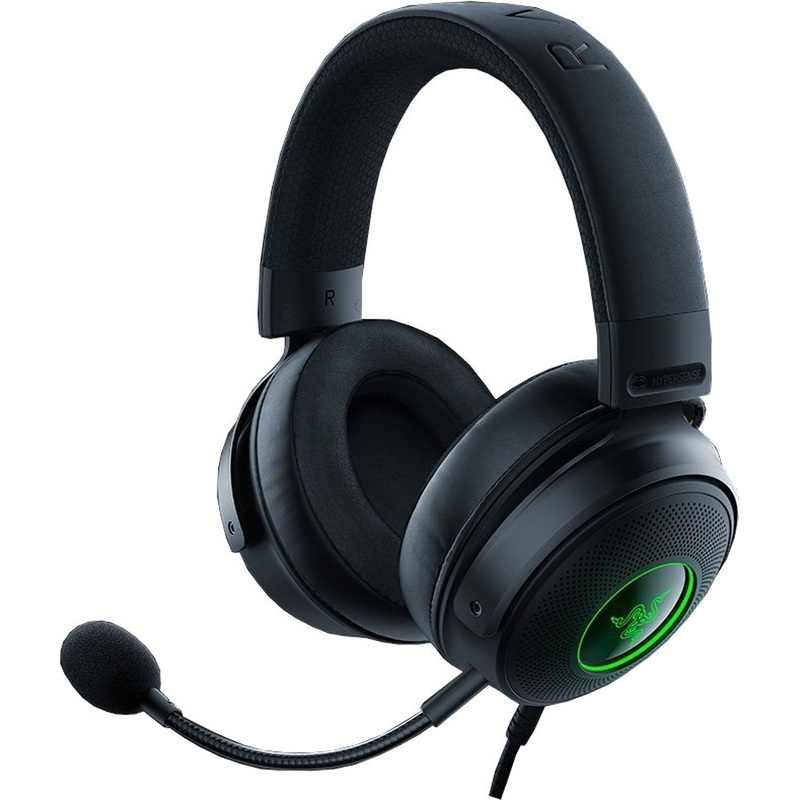 Изображение товара Игровая проводная гарнитура Razer Kraken V3 Hypersense с объемным звуком 7.1