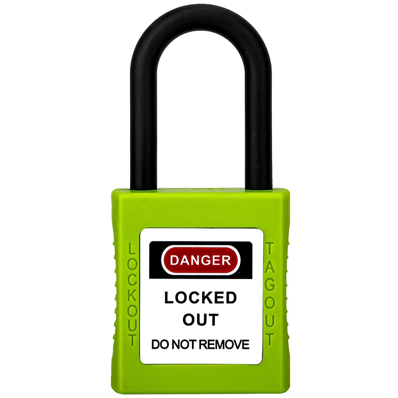 Изображение товара Замок навесной BD-G01UKD стальной дужкой салатовый