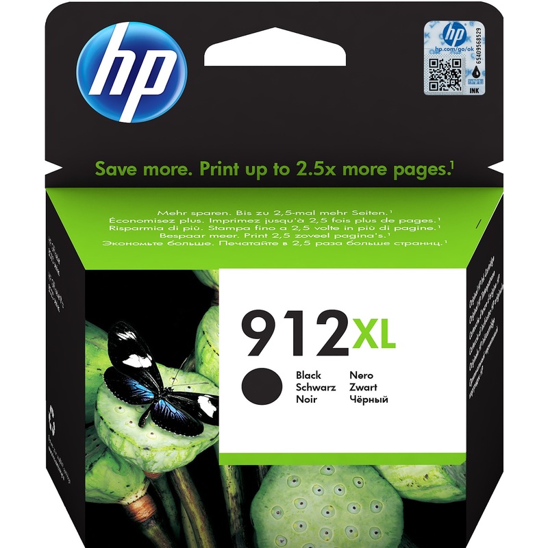 Изображение товара Картридж струйный HP 912XL 3YL84AE черный оригинальный повышенной емкости
