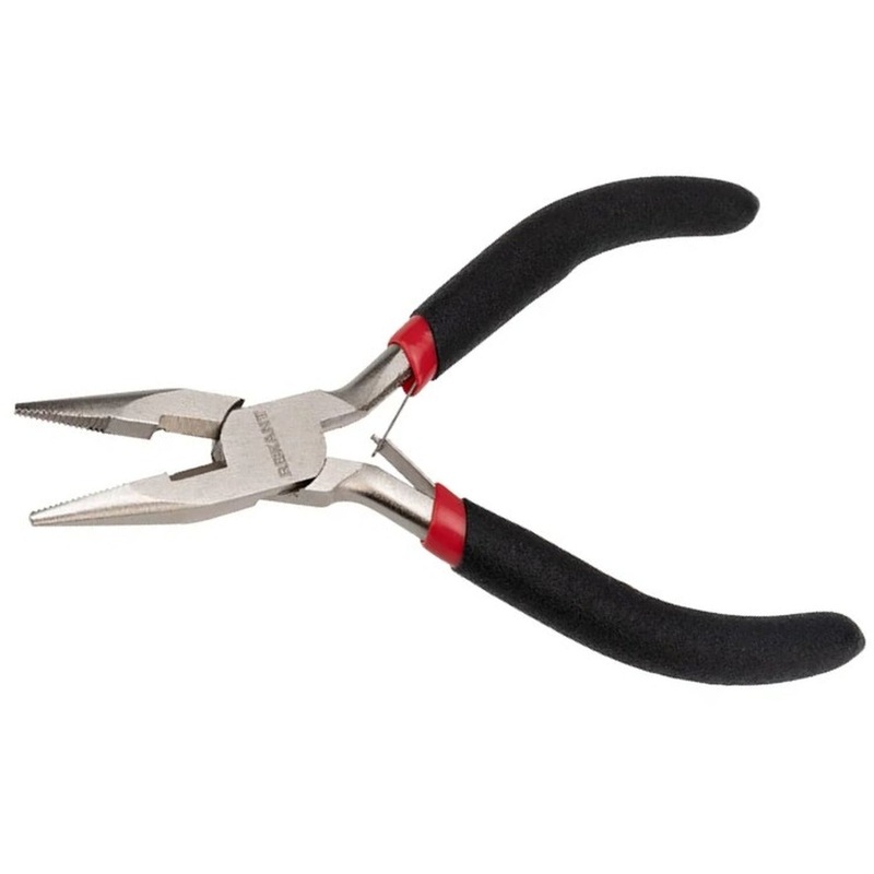 Изображение товара Тонкогубцы никелированные Rexant 120 мм для точных работ и монтажа