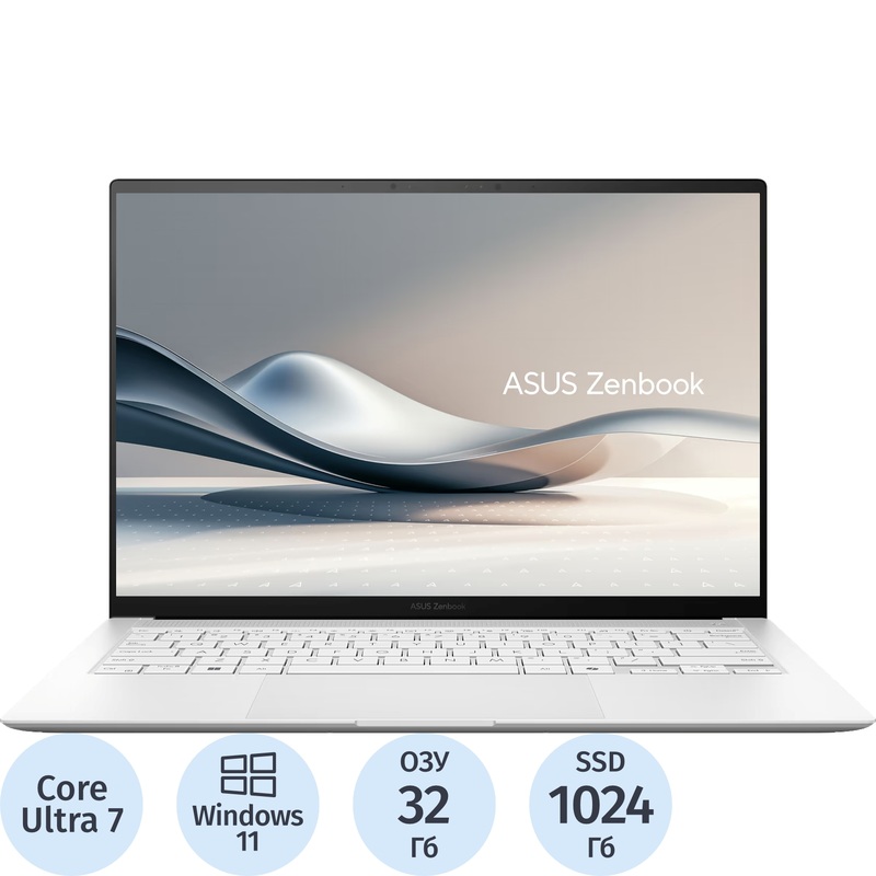 Изображение товара Ноутбук Asus ZenBook S 14 OLED UX5406SA-PV058W 14" белый