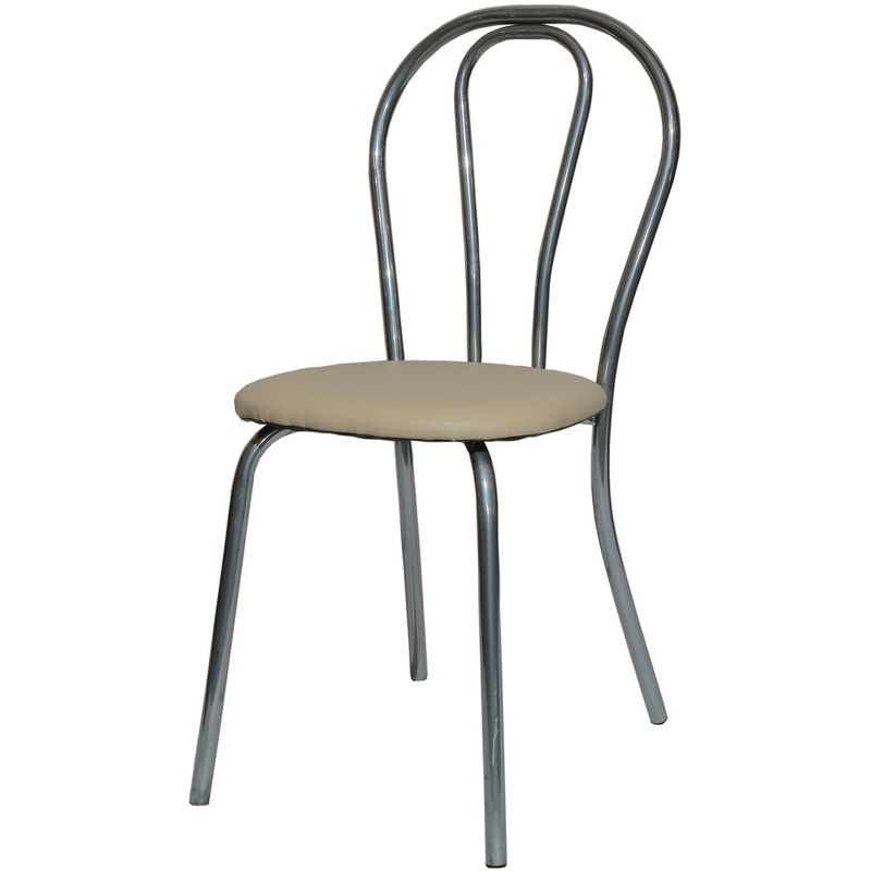 Изображение товара Обеденный стул Венеция 3 АС бежевый из искусственной кожи