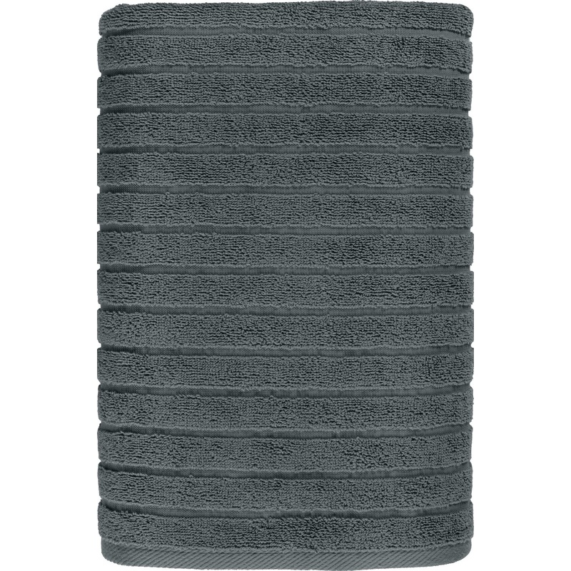 Изображение товара Махровое полотенце Wave 70x140 см темно-графитовое высокое качество