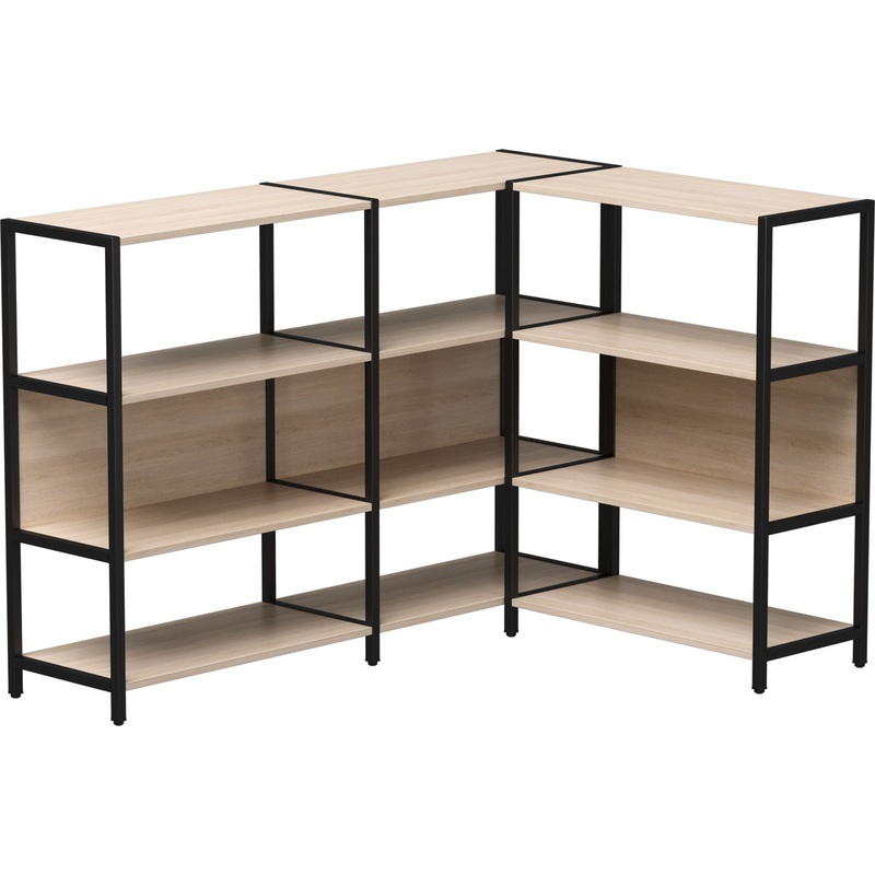 Изображение товара Стеллаж для документов EVO 254ST14DY9005 дуб соната/чёрный