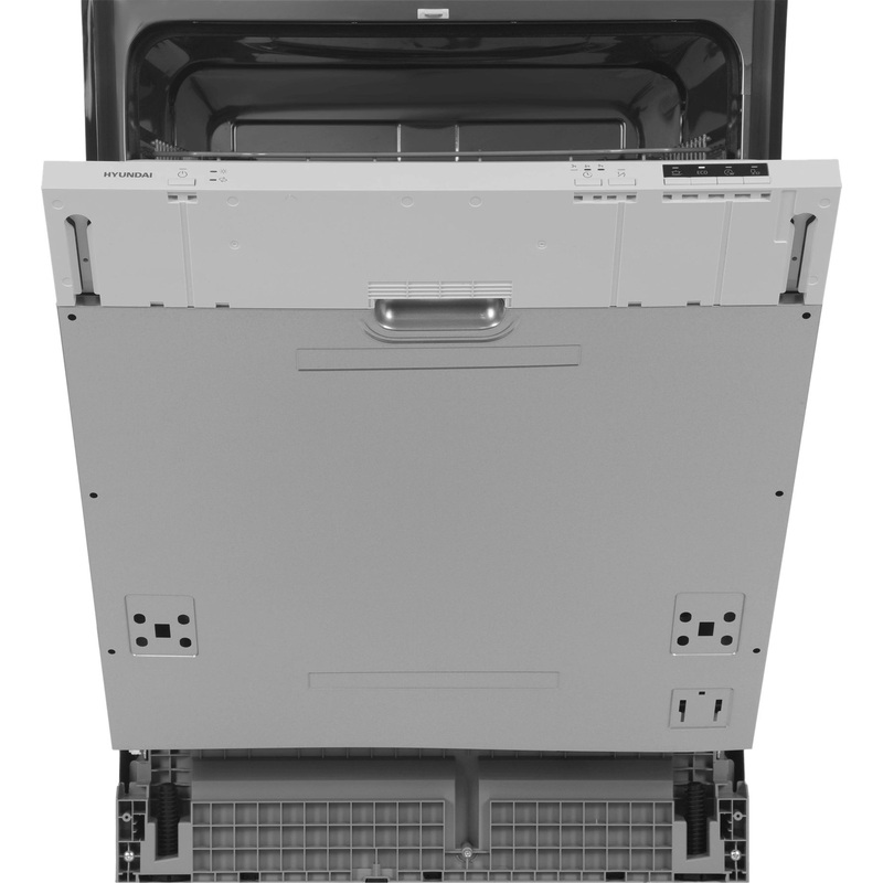 Изображение товара Встраиваемая посудомоечная машина Hyundai HBD 640P серебристая 12 комплектов