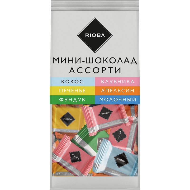 Изображение товара Шоколад Rioba ассорти 800 г