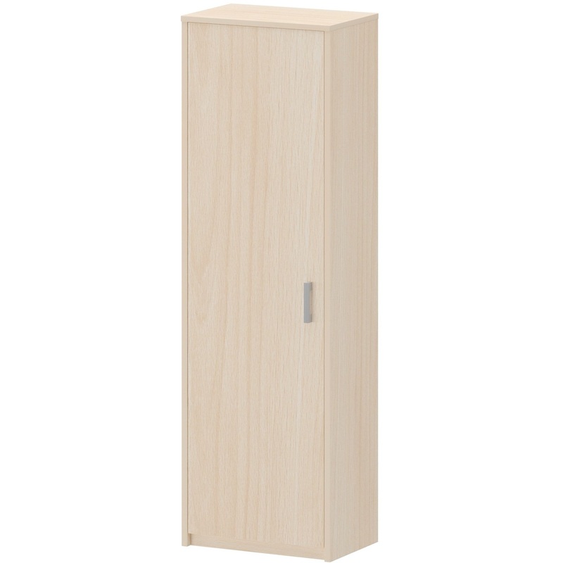 Изображение товара Узкий шкаф для одежды PT Арго А-308 Н бук для хранения одежды и аксессуаров