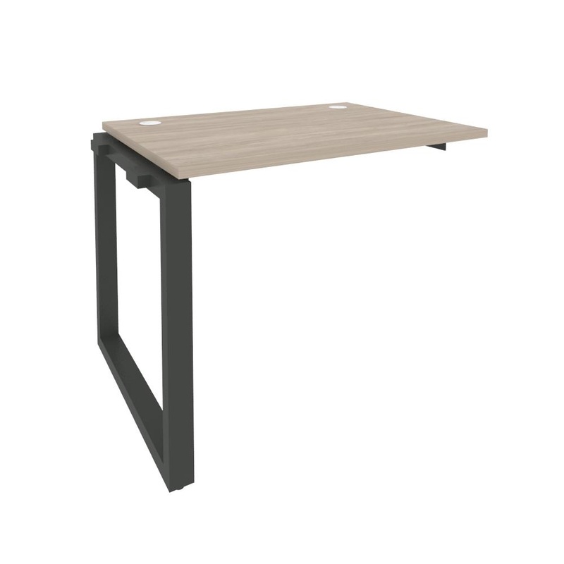 Изображение товара Элемент рабочей станции Onix-O O.MO-1.NRS-1.7 дуб аттик антрацит сборная мебель