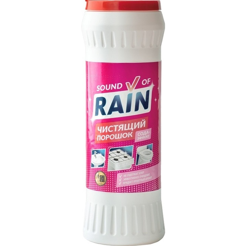 Изображение товара Универсальное чистящее средство Sound of rain Сода-эффект 0.5 кг