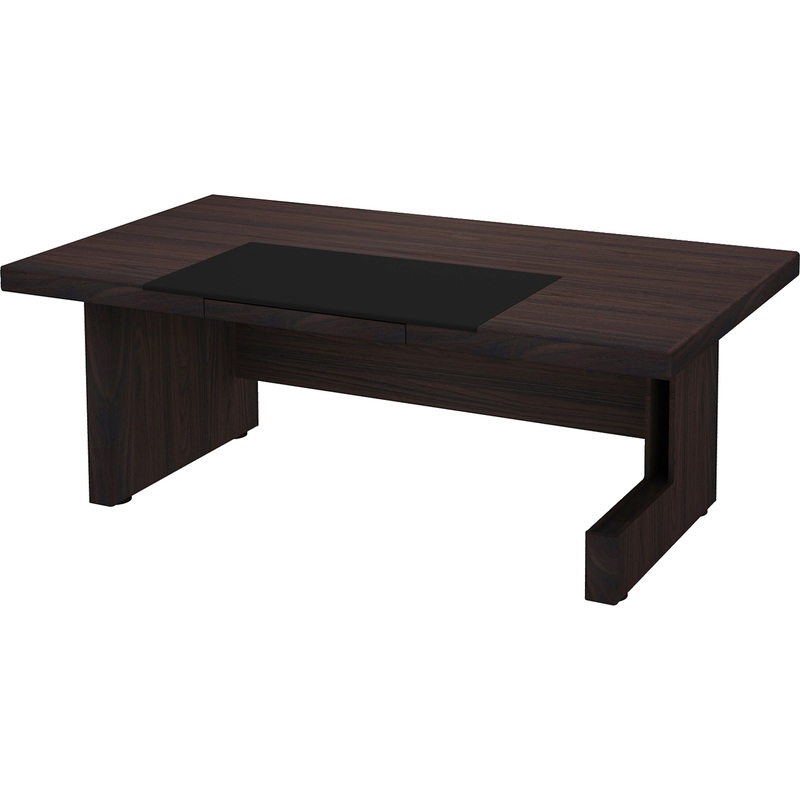 Изображение товара Стол руководителя письменный Сидней SD-200.1R вишня Ойра антрацит 2000x1000x750 мм