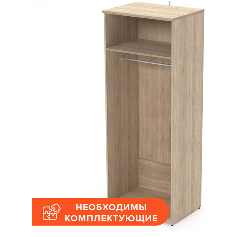 Изображение товара Корпус гардероба Комус Мебель Easy One дуб сонома 768x580x1997 мм