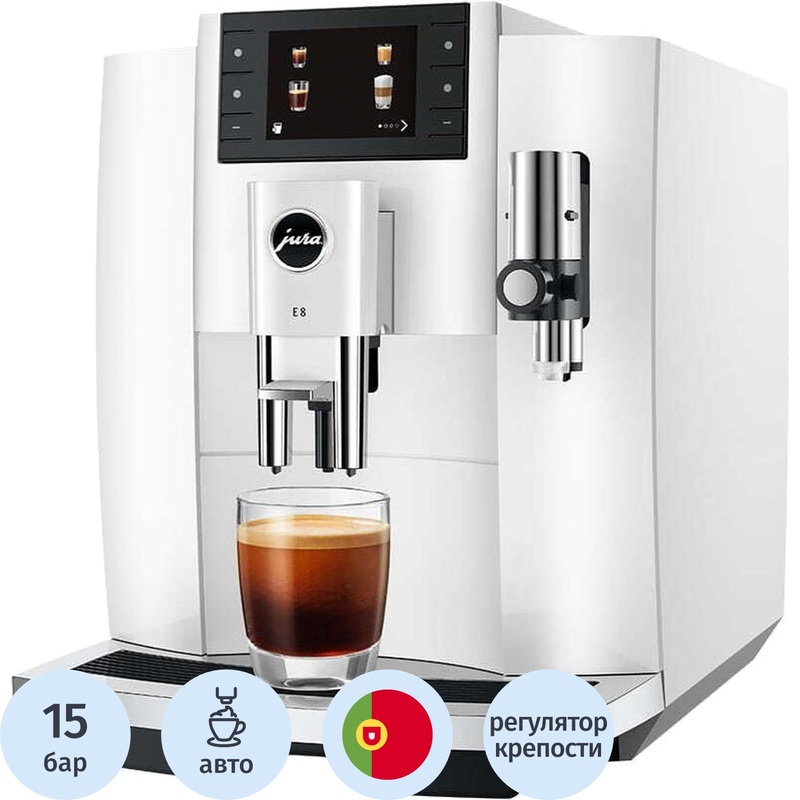 Изображение товара Кофемашина Jura E8 Piano (15585)