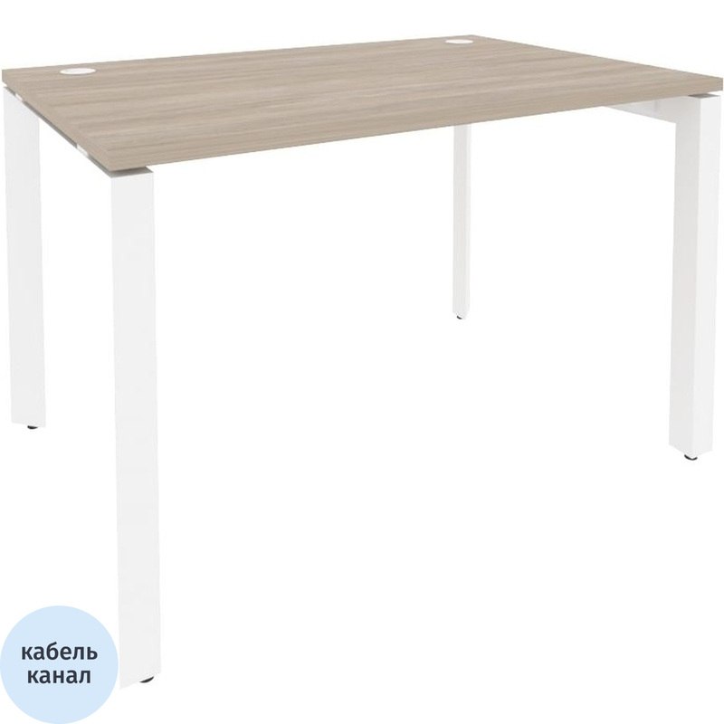 Изображение товара Стол прямой ONIX-П O.MP-SP-2.8 с кабель-каналом и регулировкой опор