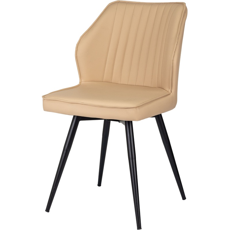 Изображение товара Обеденный стул Бюрократ с поворотным механизмом CH-K5/SP бежевый