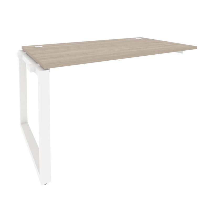 Изображение товара Элемент рабочей станции Onix-O O.MO-1.NRS-3.8 дуб аттик белый, сборная мебель