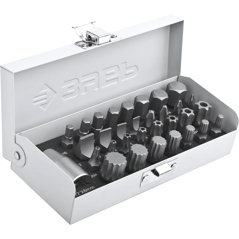 Изображение товара Набор бит Зубр 32 предмета 2655-H32 профессиональный инструмент