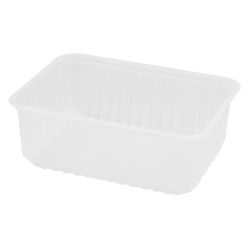 Изображение товара Одноразовый пластиковый контейнер без крышки 179x132x64 мм 1000 мл прозрачный Россия