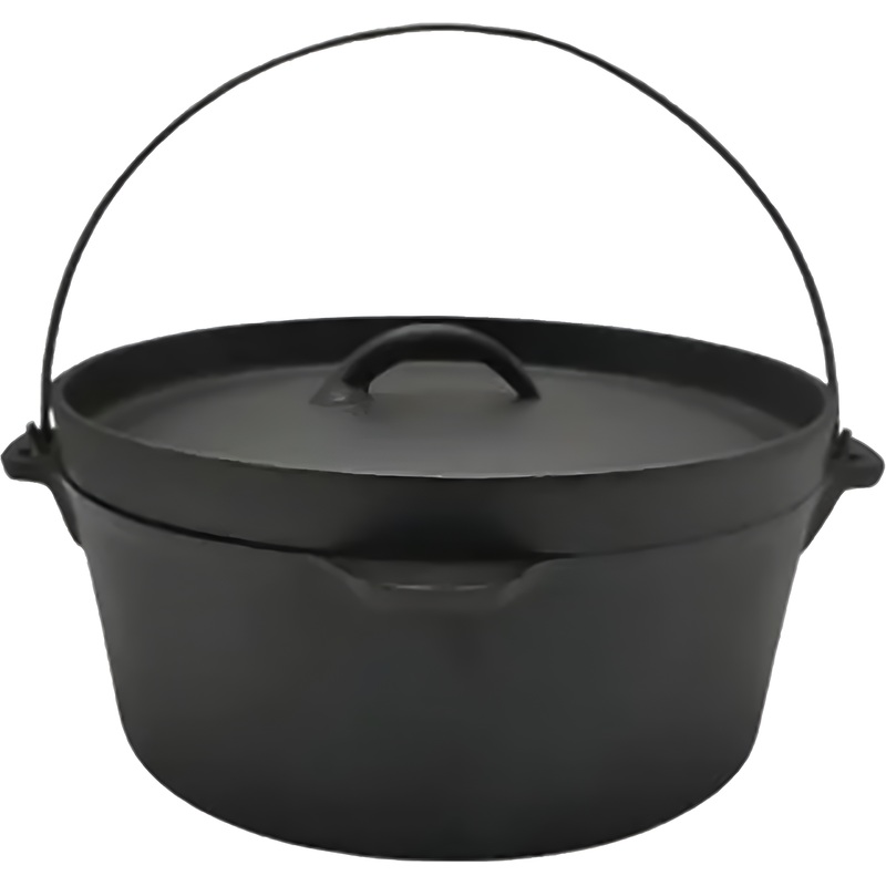 Изображение товара Казан чугунный P.L. Proff Cuisine 81240550 8 л черный