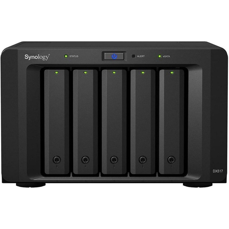 Изображение товара Сетевое хранилище Synology DX517 модуль расширения на 5 дисков SATA