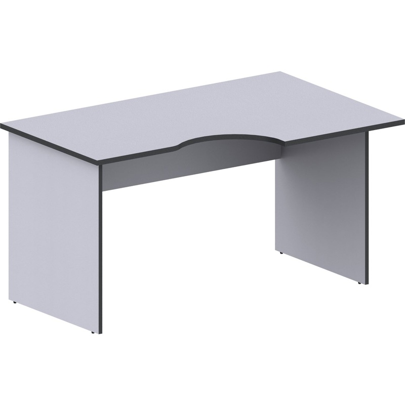 Изображение товара Стол эргономичный Агат АСС-33R правый (серый, 1400х900х750 мм)