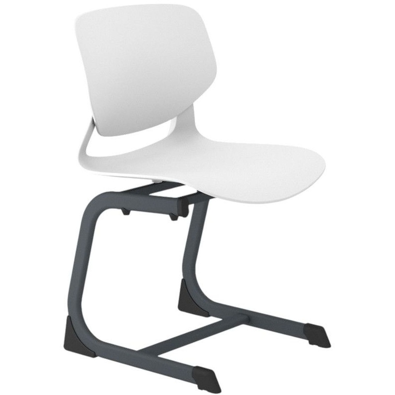 Изображение товара Ученический стул Sheffilton SHT-S-TN25 белый антрацит регулировка рост
