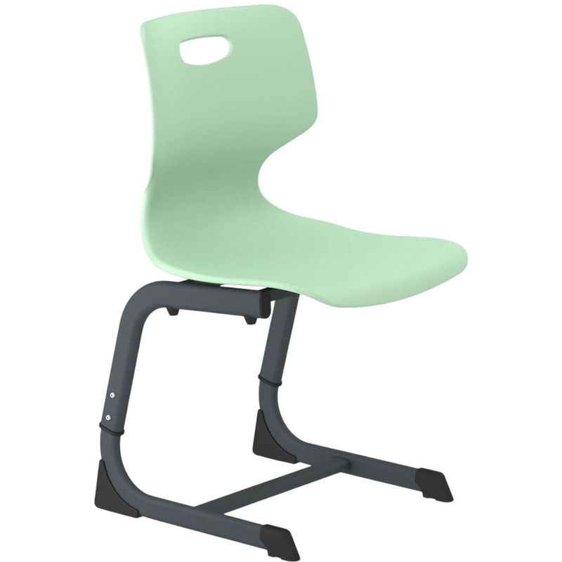 Изображение товара Ученический стул Sheffilton SHT-S-TN22 регул height 5-7 антрацит мятный