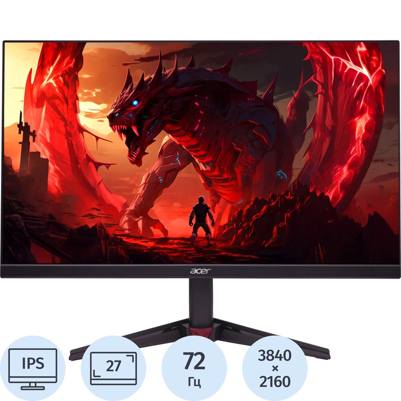Изображение товара Монитор 27" Acer VG270KL1bmiipx чёрный (UM.HV0CD.103) Изображение товара Монитор 27" Acer VG270KL1bmiipx чёрный (UM.HV0CD.103)