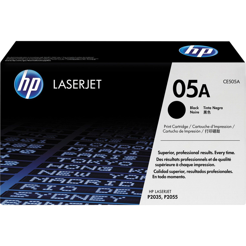Изображение товара Лазерный картридж HP 05A CE505A черный оригинальный для LaserJet