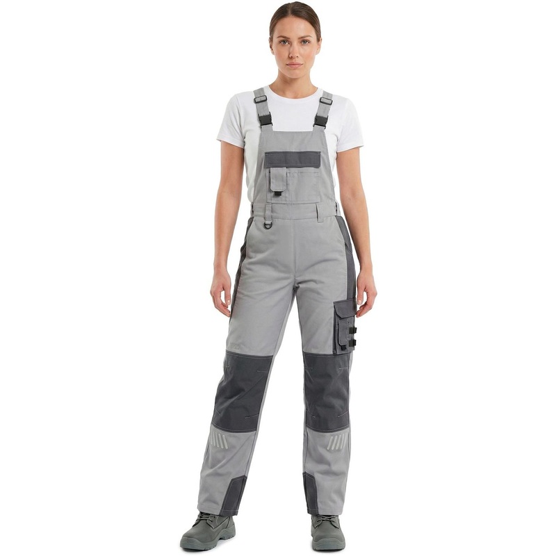 Изображение товара Рабочий летний женский полукомбинезон TOPFORT Акетон л33-ПК серый