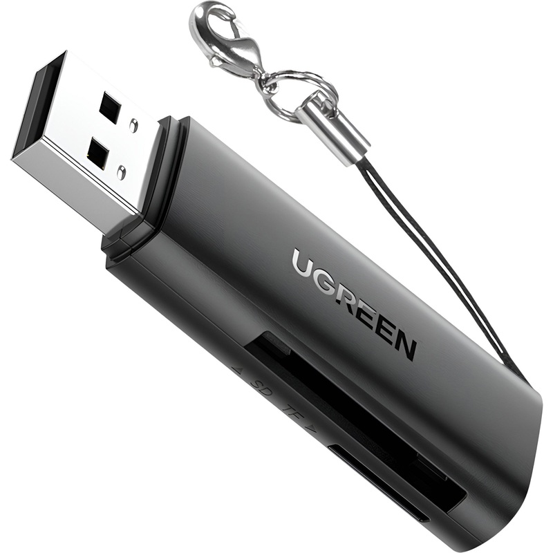 Изображение товара Картридер Ugreen CM264 USB 3.0 для карт памяти SD microSD TF