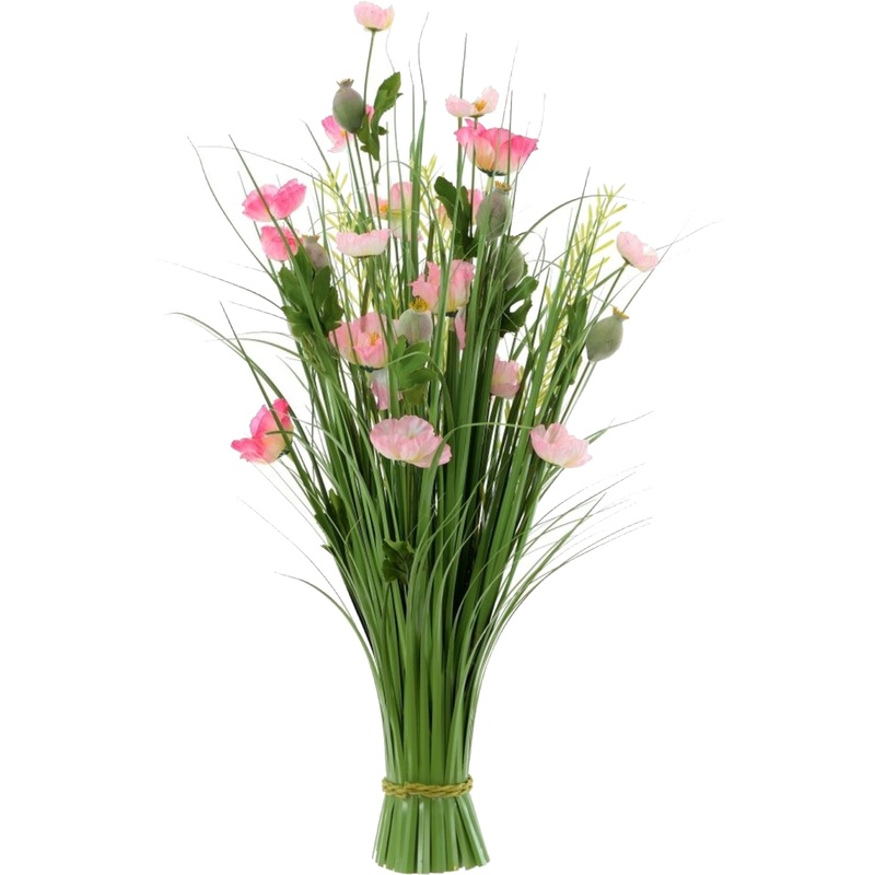 Изображение товара Композиция из искусственных цветов 80 см яркие и реалистичные материалы