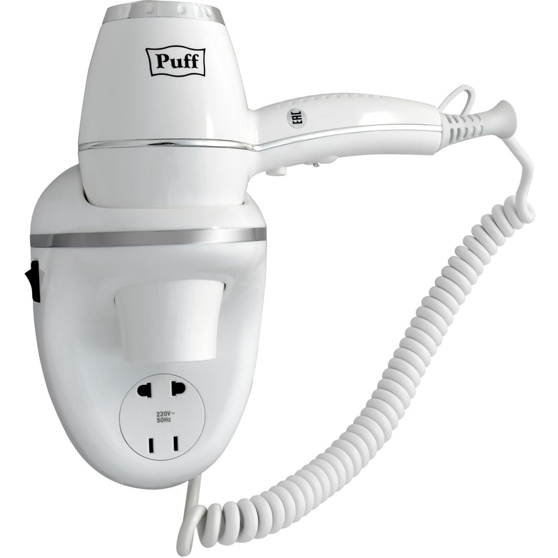 Изображение товара Фен Puff 1800В с насадкой и защитной решеткой