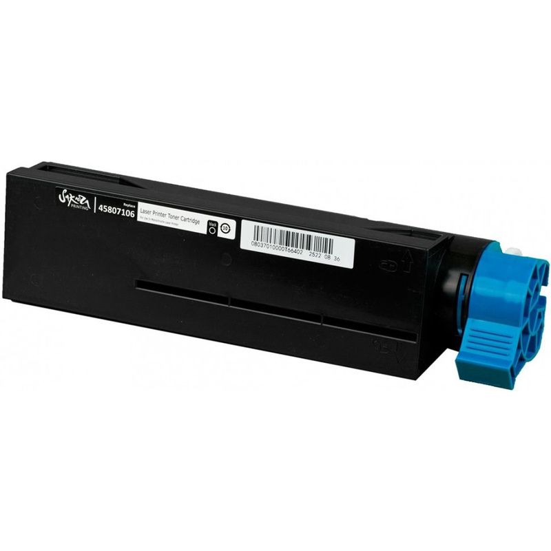 Изображение товара Картридж лазерный Sakura 45807106/45807120 для OKI черный совместимый 7000 страниц