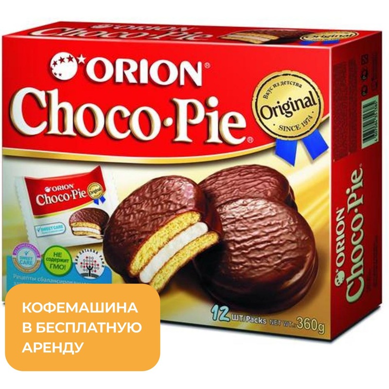 Изображение товара Пирожное Orion Choco Pie 360 г