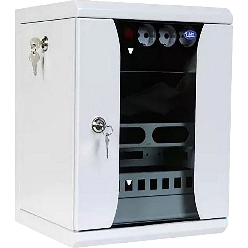 Изображение товара Шкаф телекоммуникационный настенный ЦМО 12U ШРН-12.255-10 (600x320x305 мм)