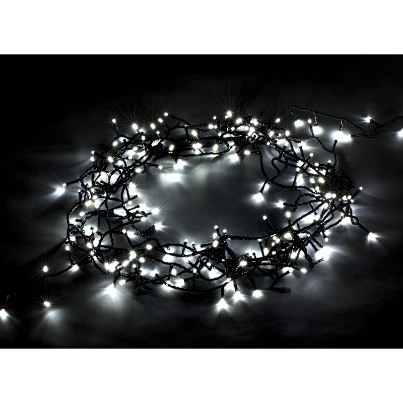 Изображение товара Гирлянда светодиодная Нить 1200 диодов 20м холодный белый IP65 для улицы и помещения