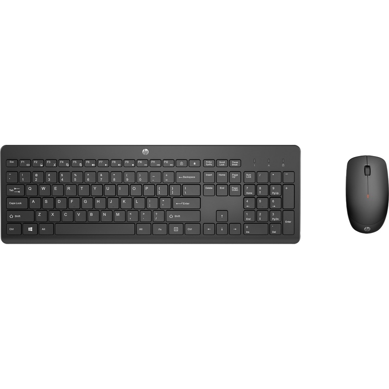 Изображение товара HP 230 18H24AA комплект беспроводной клавиатура мышь мембранная оптическая