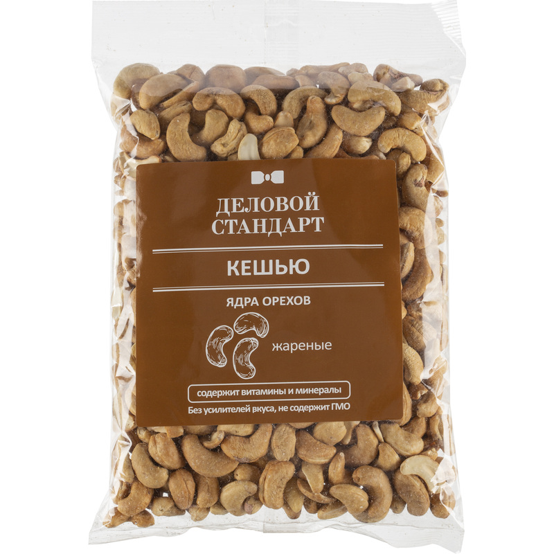 Изображение товара Кешью жареный Деловой Стандарт 500 г