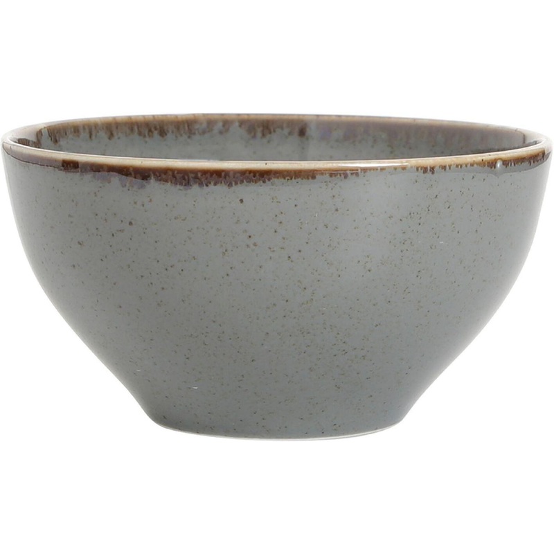 Изображение товара Набор салатников фарфоровый Porland Seasons 14 см 550 мл темно-серый 6 шт