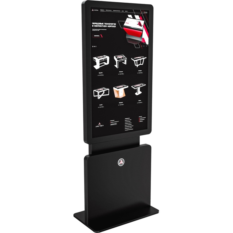 Изображение товара Интерактивный киоск AxeTech Spin Medium 49 дюймов с Full HD экраном