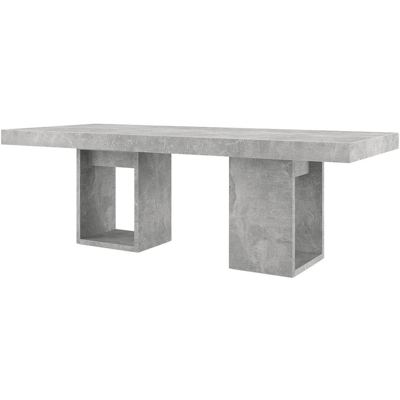 Изображение товара Стол для переговоров B-tone BTN36170033 2400x1000 мм сосна светлый бетон