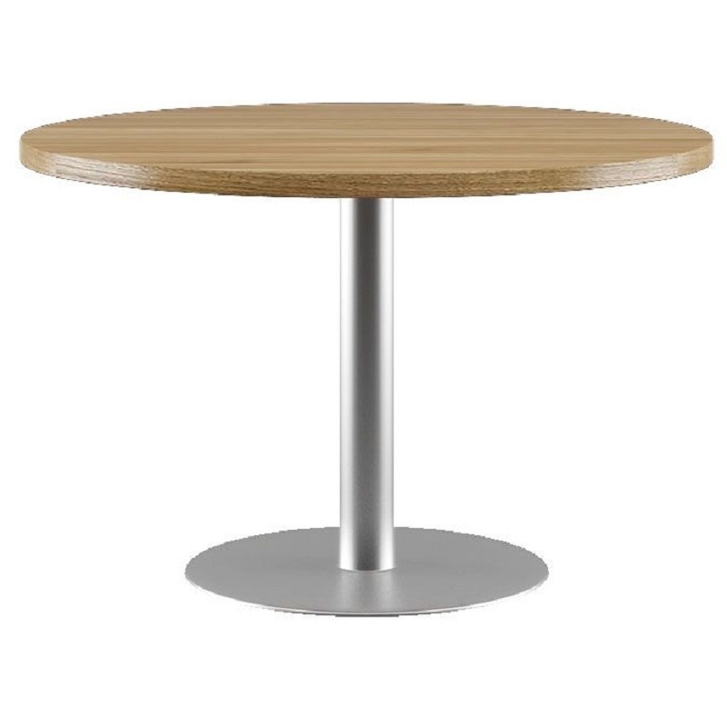 Изображение товара Стол для переговоров Zion (орех, 1200x1200x760 мм)