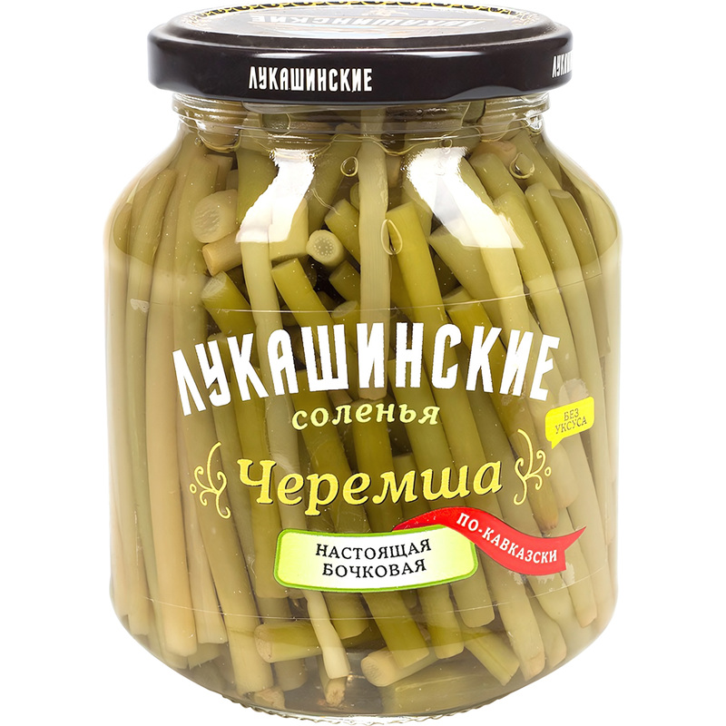 Изображение товара Черемша Лукашинские по-кавказски 340 г – овощные консервы
