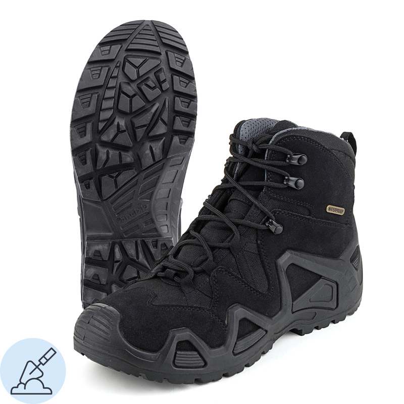 Изображение товара Ботинки Elkland 168 ПУ-нитрил из текстиля черные 44 треккинг обувь для активного отдыха