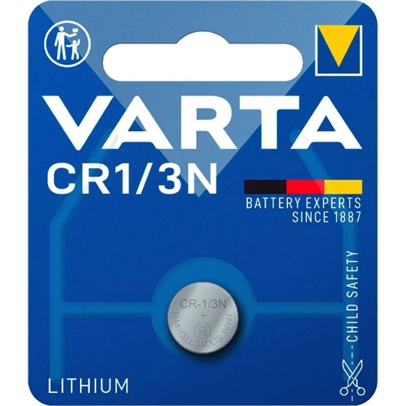 Изображение товара Батарейка CR1/3N Varta литиевая 3V для электроники