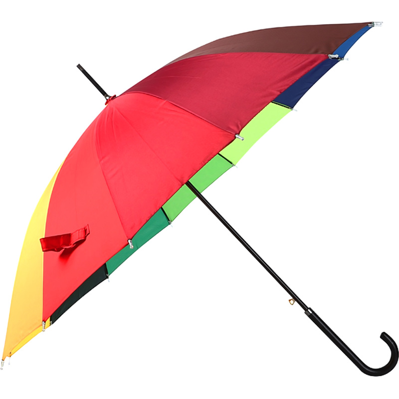 Изображение товара Зонт Эврика Радуга полуавтомат разноцветный (98768) - яркое решение для дождя
