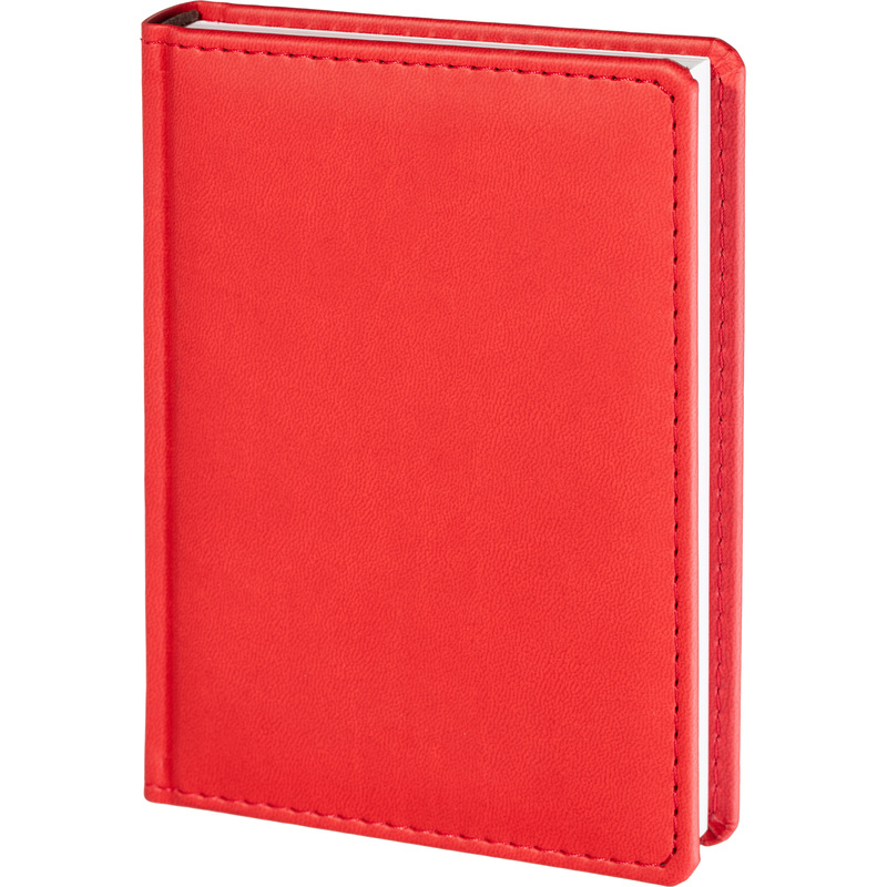 Изображение товара Ежедневник Attache Сиам недатированный А6 176 листов искусственная кожа красный