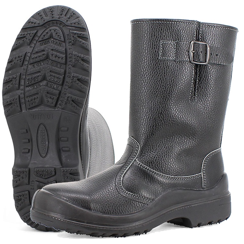 Изображение товара Рабочие зимние сапоги МС35ПУ-ТПУ из натуральной кожи кирзы с композитным подносоком 42